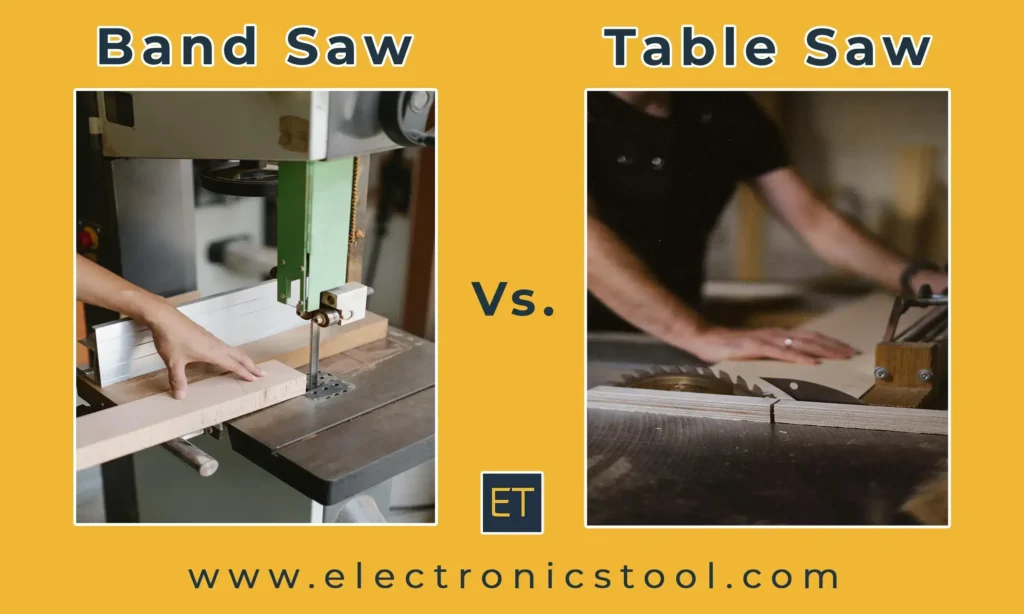 Band Saw Vs. Table Saw